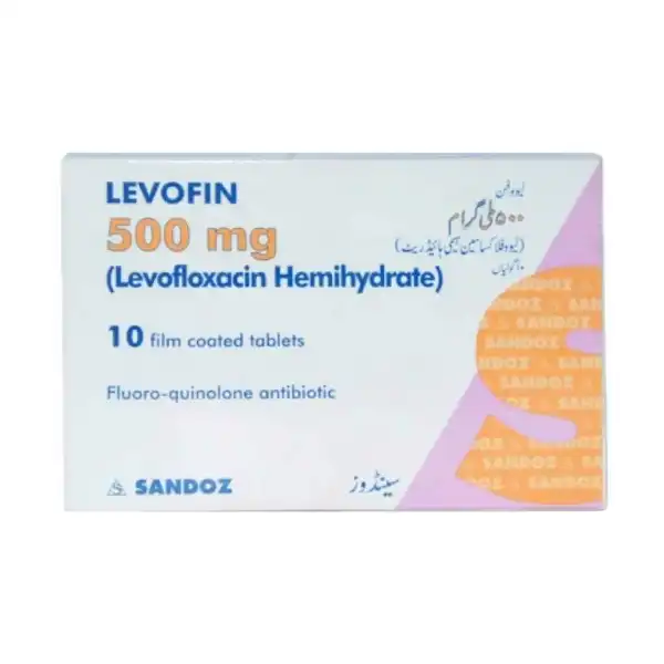 Levofin 500mg Tablets 10s